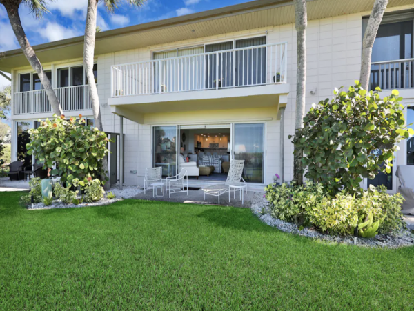 Longboat Key Beachfront One Bedroom Condo Partial Gulf Views